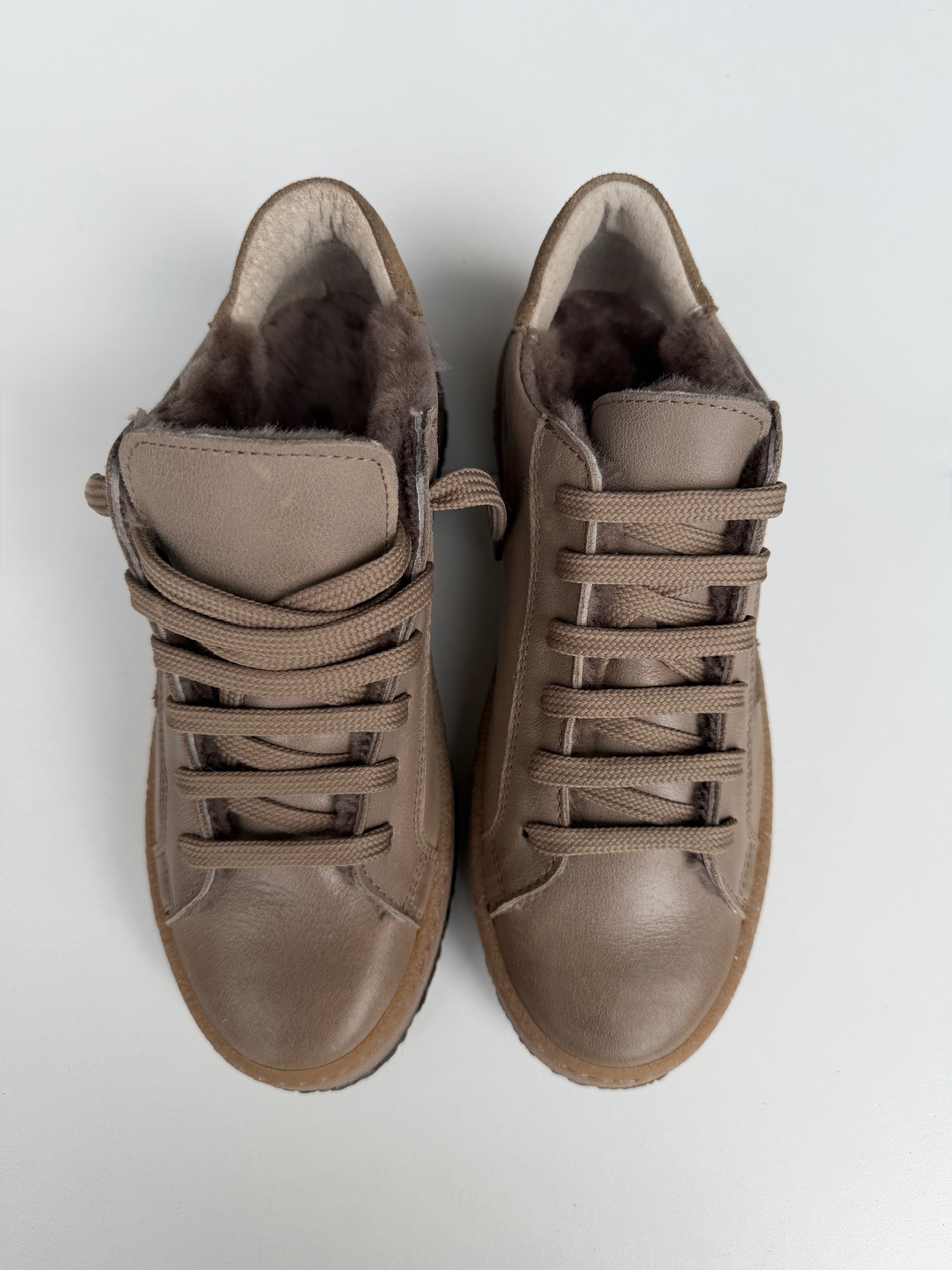 Sneaker Fodera Agnello Fango - immagine 6