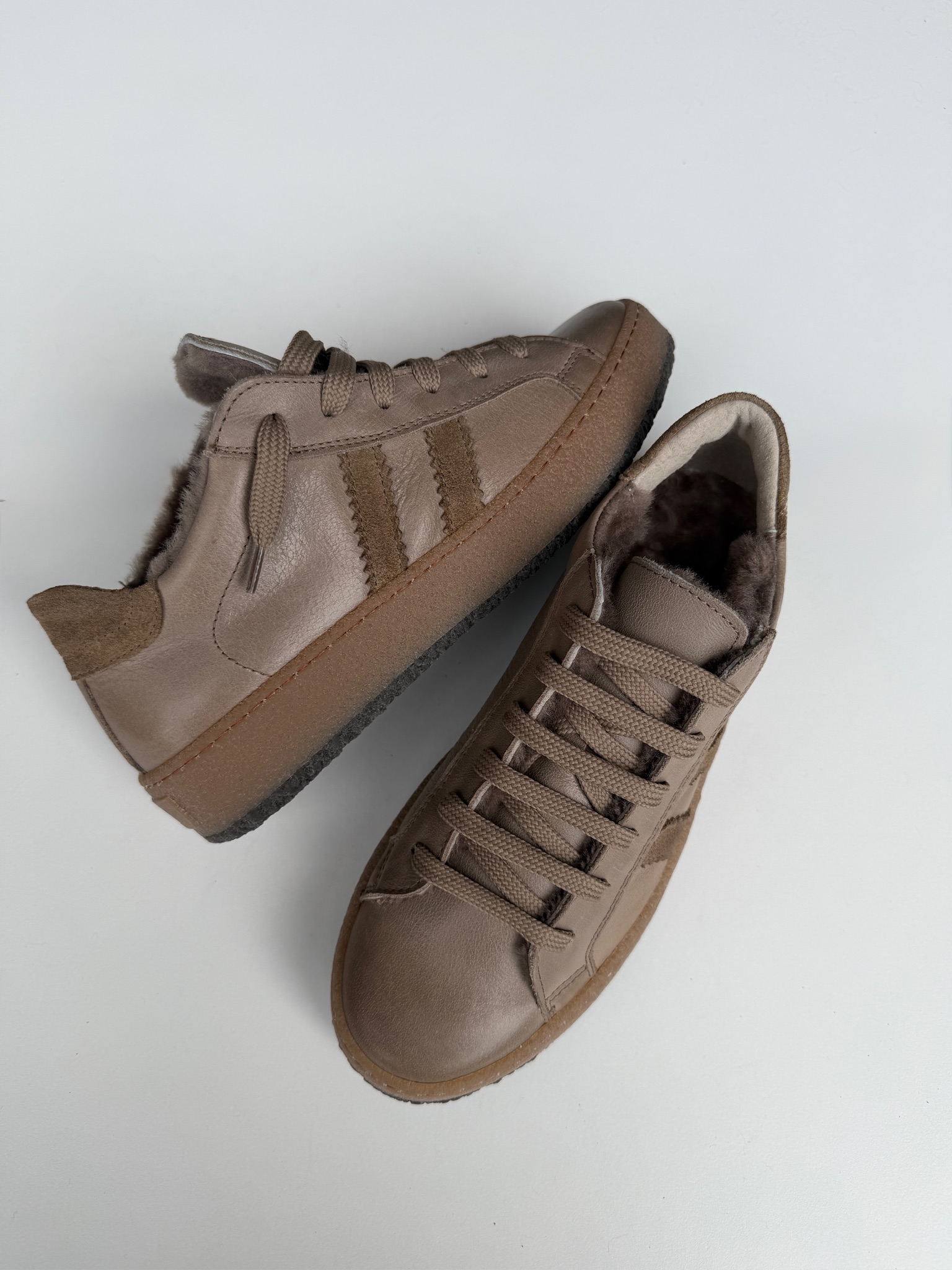 Sneaker Fodera Agnello Fango - immagine 4